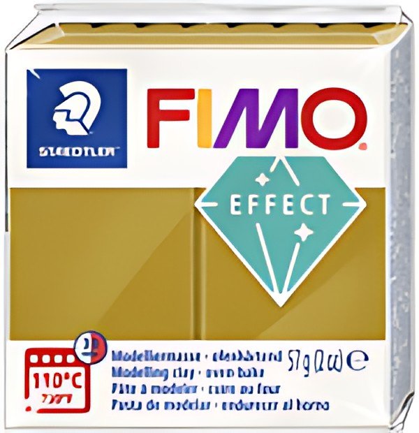 FIMO Pâte à modeler EFFECT, or métallisé, 57 g