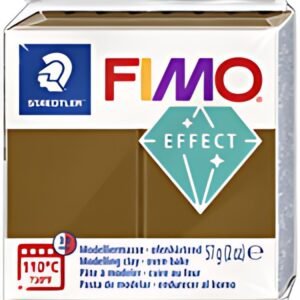 FIMO Pâte à modeler EFFECT, bronze métallisé, 57 g