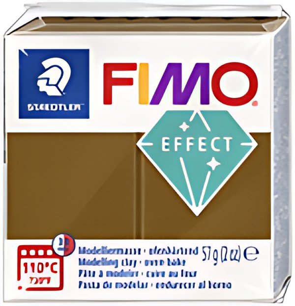 FIMO Pâte à modeler EFFECT, bronze métallisé, 57 g