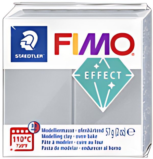 FIMO Pâte à modeler EFFECT, argent métallisé, 57 g