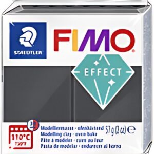 FIMO Pâte à modeler EFFECT, gris métallisé, 57 g