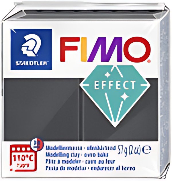 FIMO Pâte à modeler EFFECT, gris métallisé, 57 g
