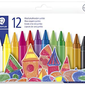 STAEDTLER Craie à la cire jumbo, étui carton de 12