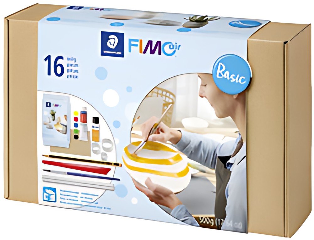 FIMO air Kit de pâte à modeler Basic, durcit à l'air