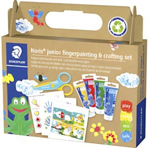 STAEDTLER Kit créatif Noris junior avec gouache aux doigts