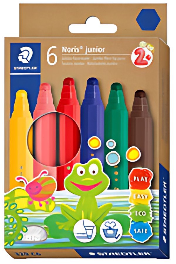 STAEDTLER Feutre Noris junior, étui carton de 6