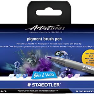 STAEDTLER Feutre pigment brush pen "Blues & Violets"