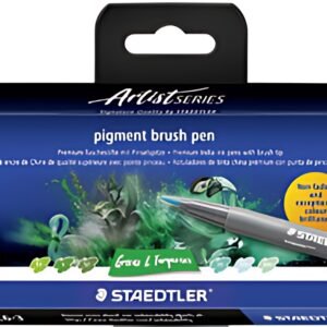 STAEDTLER Feutre pigment brush pen "Greens & Turquoises"