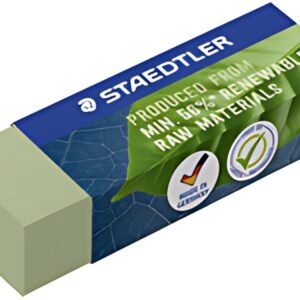 STAEDTLER Gomme, 65 x 23 x 13 mm, vert olive