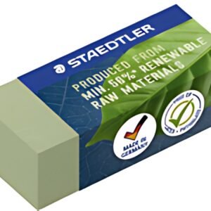 STAEDTLER Gomme, 43 x 19 x 13 mm, vert olive
