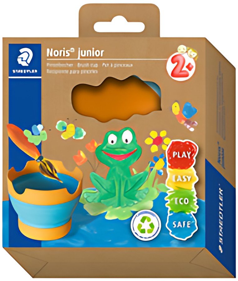 STAEDTLER Gobelet Noris junior, turquoise/jaune soleil