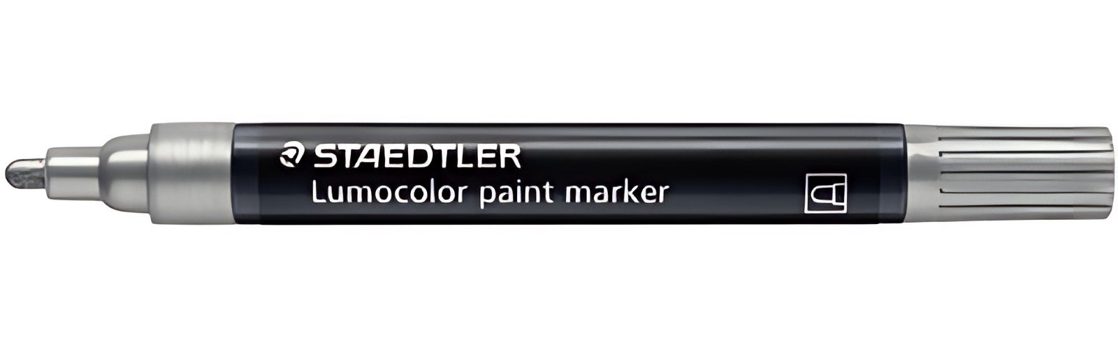 STAEDTLER Marqueur acrylique paint marker Lumocolor, argent
