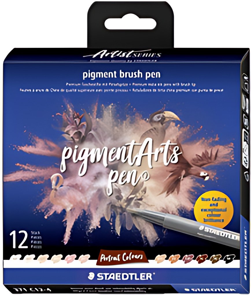 STAEDTLER Feutre pigment brush pen "Portrait Colours"