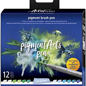STAEDTLER Feutre pigment brush pen "Cool Colours"