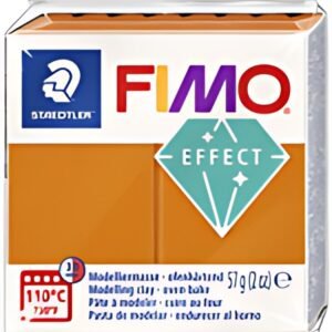 FIMO Pâte à modeler EFFECT, 57 g, orange métallisé