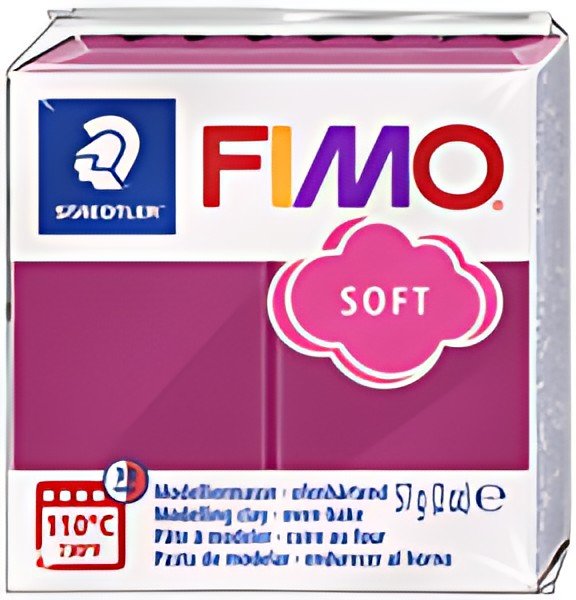 FIMO Pâte à modeler SOFT, frozen berry, 57 g