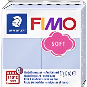 FIMO Pâte à modeler SOFT, 57 g, serenity blue