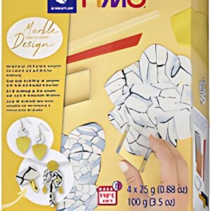 FIMO Kit pâte à modeler SOFT design marbre, à cuire au four