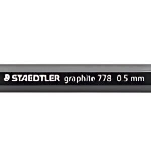 STAEDTLER Porte-mines graphite 778, 0,5 mm, noir