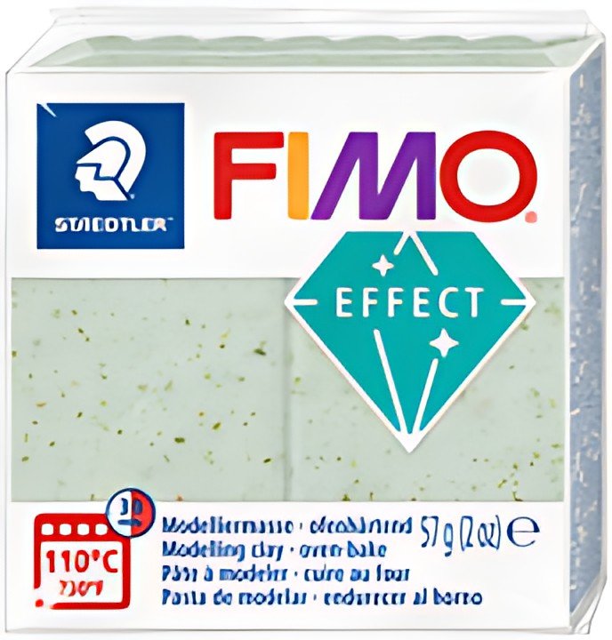 FIMO Pâte à modeler EFFECT, 57 g, épinard