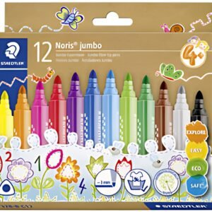 STAEDTLER Feutre Noris jumbo, étui carton de 12
