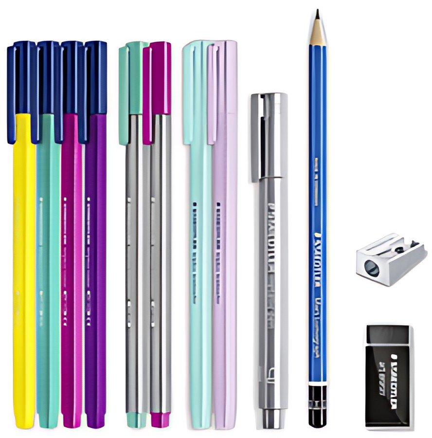 STAEDTLER Kit de calligraphie, 12 pièces