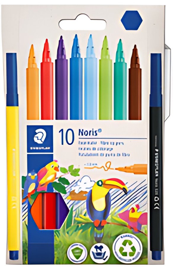 STAEDTLER Feutre Noris, étui carton de 10