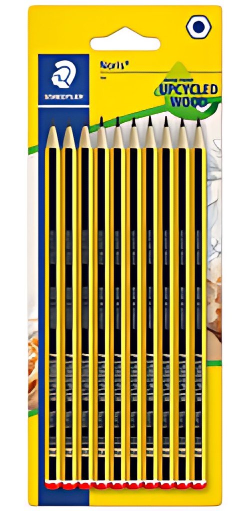 STAEDTLER Crayon de papier Noris, HB, blister de 10