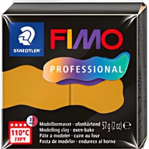 FIMO PROFESSIONAL Pâte à modeler, 57 g, ocre