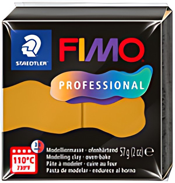 FIMO PROFESSIONAL Pâte à modeler, 57 g, ocre
