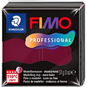 FIMO PROFESSIONAL Pâte à modeler, 57 g, bordeaux