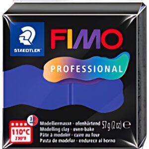 FIMO PROFESSIONAL Pâte à modeler, 57 g, bleu roi