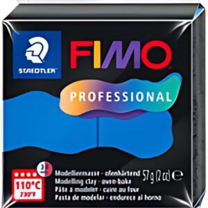 FIMO PROFESSIONAL Pâte à modeler, 57 g, bleu