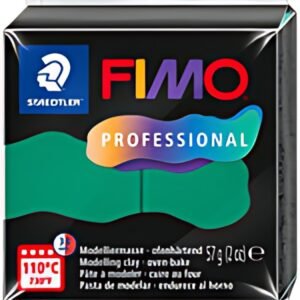FIMO PROFESSIONAL Pâte à modeler, 57 g, vert