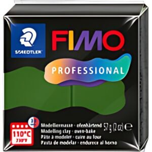 FIMO PROFESSIONAL Pâte à modeler, 57 g, vert feuille