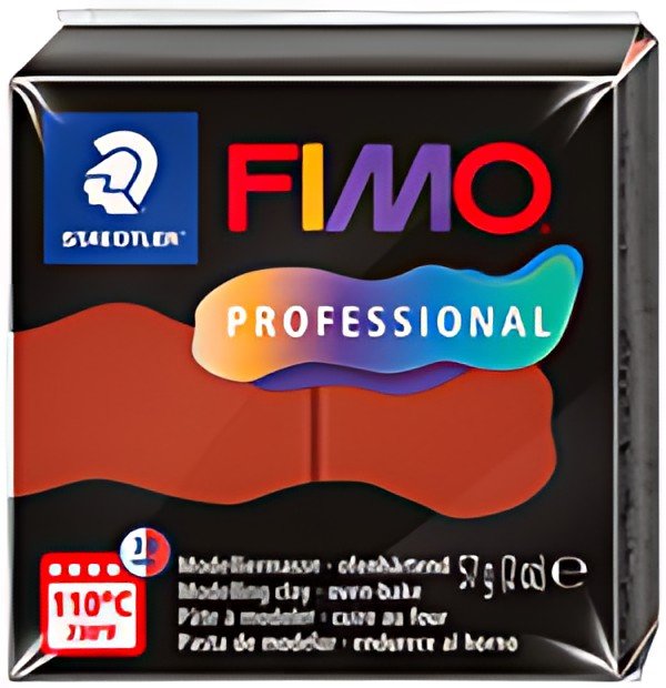 FIMO PROFESSIONAL Pâte à modeler, 57 g, terracotta