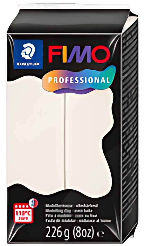 FIMO PROFESSIONAL Pâte à modeler, 226 g, porcelaine