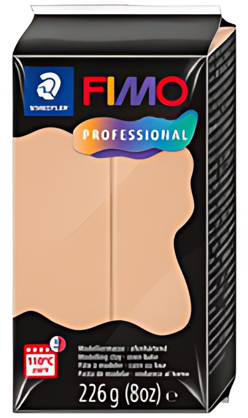 FIMO PROFESSIONAL Pâte à modeler, 226 g, sable