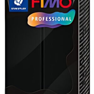 FIMO PROFESSIONAL Pâte à modeler, 226 g, noir