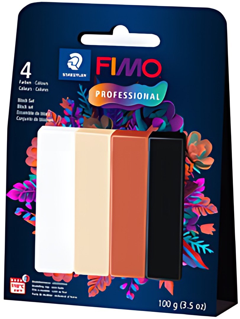 FIMO PROFESSIONAL Set de pâte à modeler "Natural Colours"