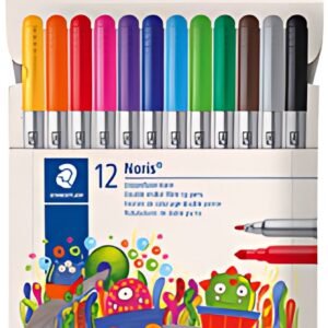 STAEDTLER Feutre double Noris, étui carton de 12