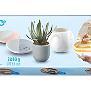 FIMO air Pâte à modeler, durcit à l'air, 2.000 g, blanc