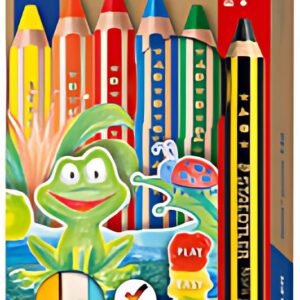 STAEDTLER Crayon de couleur Noris junior, pack bonus