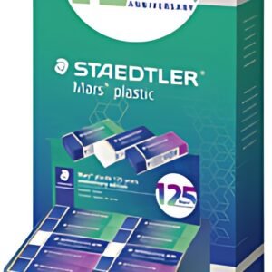 STAEDTLER Gomme en plastique Mars plastic, présentoir de 80