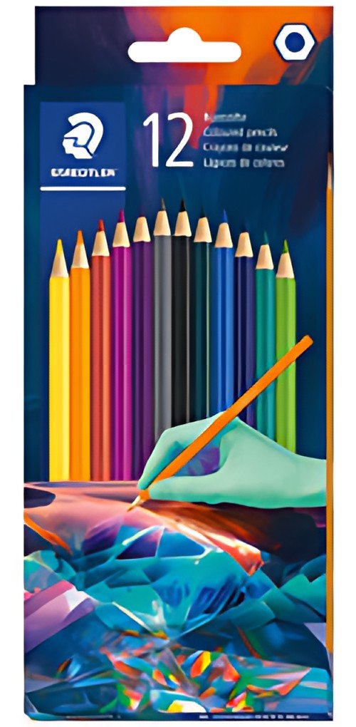 STAEDTLER Crayon de couleur Edition 2, étui en carton de 12