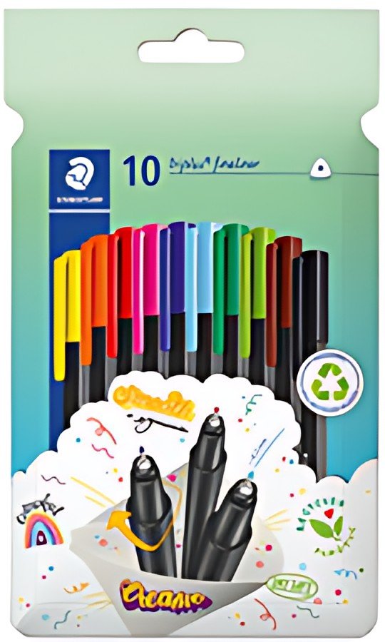 STAEDTLER Fineliner triplus, étui carton de 10