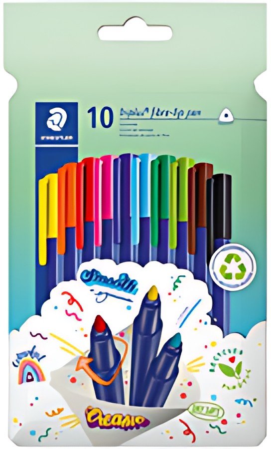 STAEDTLER Feutre triplus, étui carton de 10