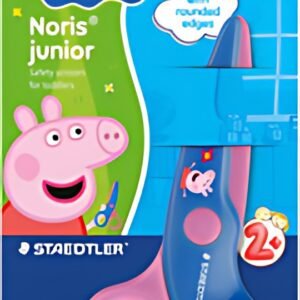 STAEDTLER Ciseaux Noris junior Peppa, rond, bleu/rose
