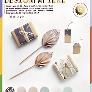 folia Bloc de papier design "Hotfoil", A4, 165 g/m2