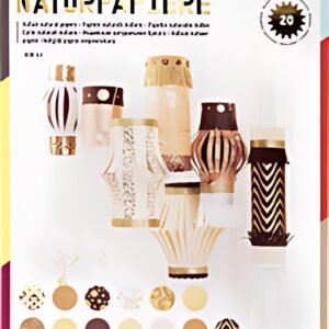 folia Bloc à papier naturel "RAJASTHAN", A4, 20 feuilles